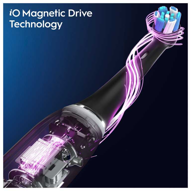 Oral-B iO Series 10 Elektrinis Dantų Šepetėlis - Juodas Ultimate Premium