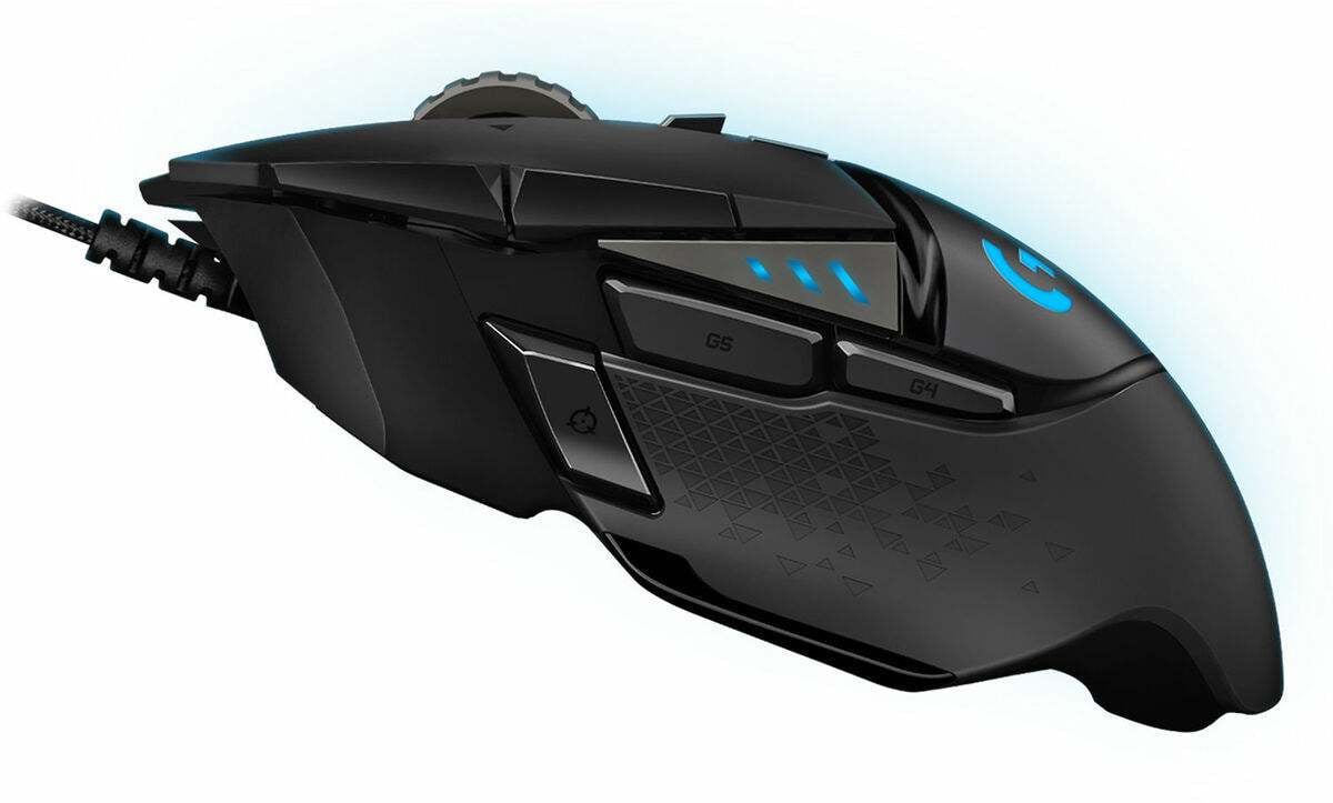 Logitech G502 Hero Žaidimų Pelė – Legendinė Tikslumo Galia 🔹 Tobula kontrolė kiekvienam žaidėjui