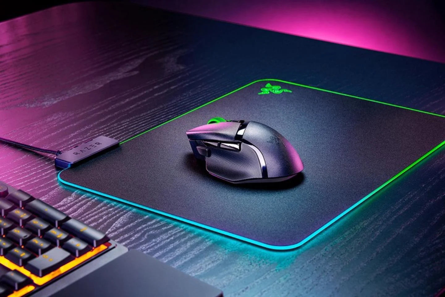 Razer Basilisk V3 X HyperSpeed – belaidė žaidimų pelė su Bluetooth, 18 000 DPI, juoda