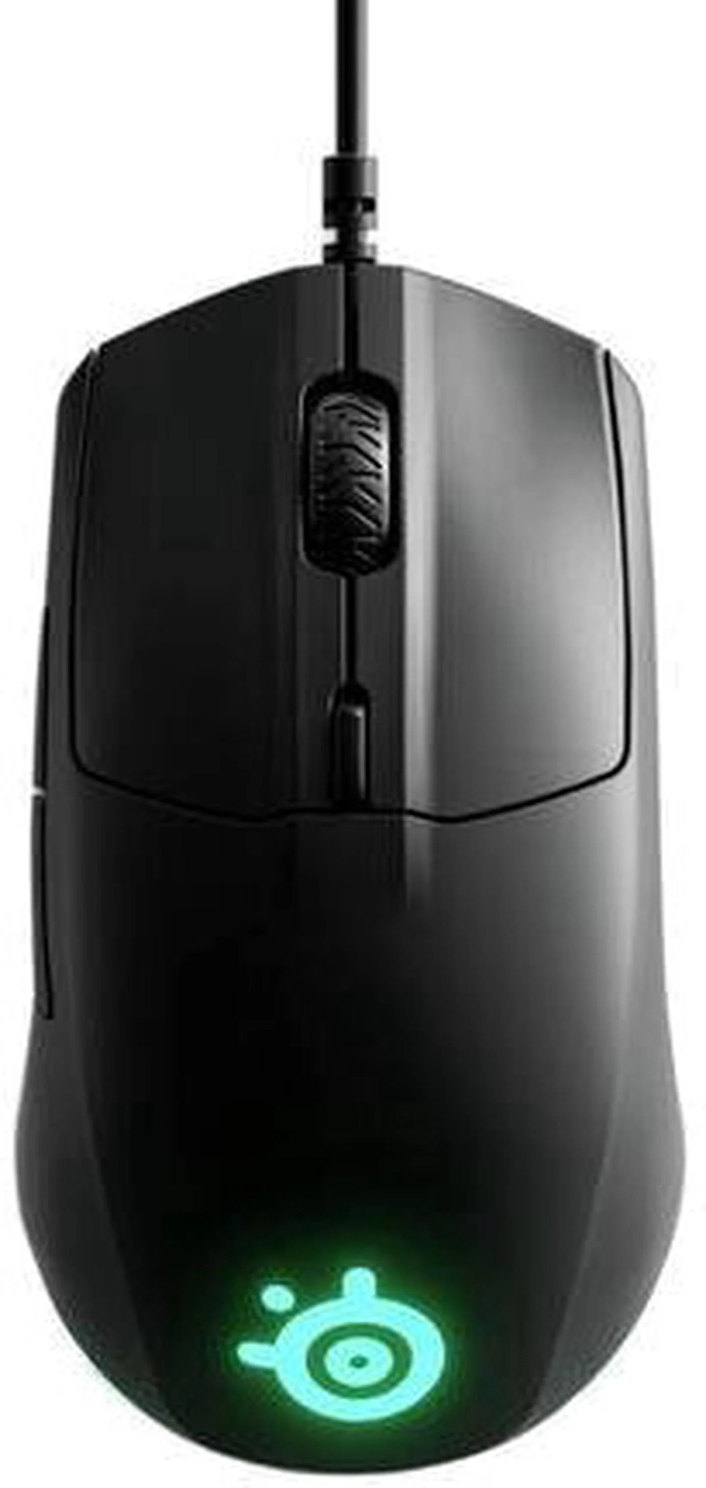 SteelSeries Rival 3 – laidinė žaidimų pelė, 8500 DPI, 3 zonų RGB apšvietimas, juoda