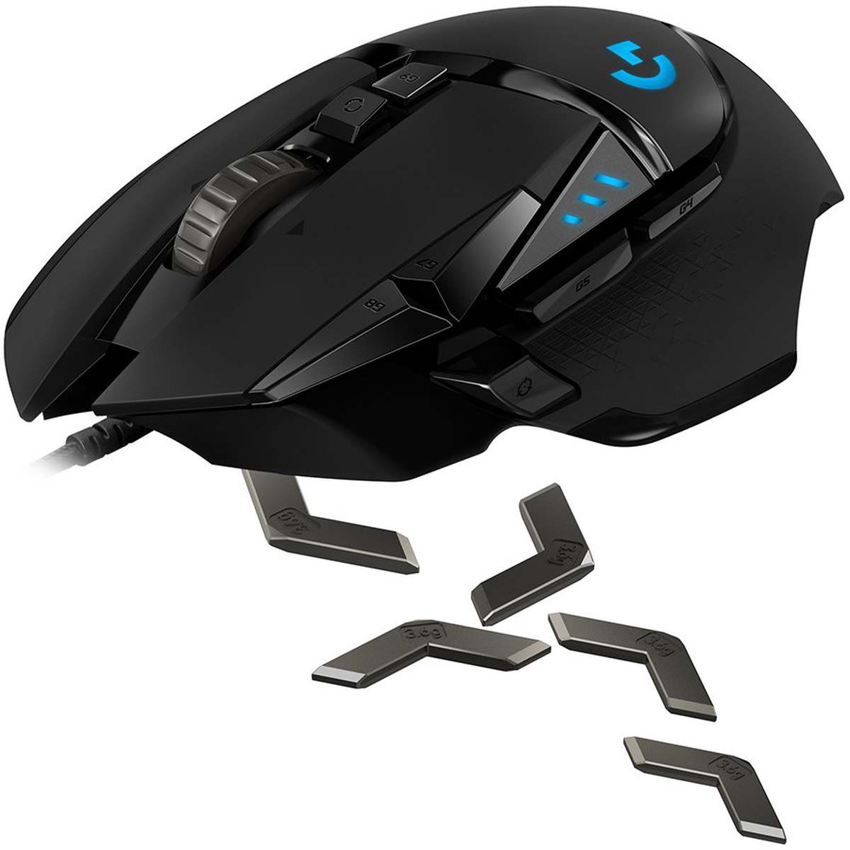 Logitech G502 Hero Žaidimų Pelė – Legendinė Tikslumo Galia 🔹 Tobula kontrolė kiekvienam žaidėjui