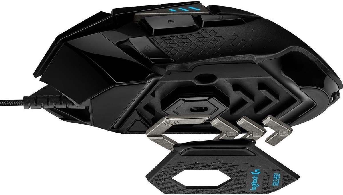 Logitech G502 Hero Žaidimų Pelė – Legendinė Tikslumo Galia 🔹 Tobula kontrolė kiekvienam žaidėjui