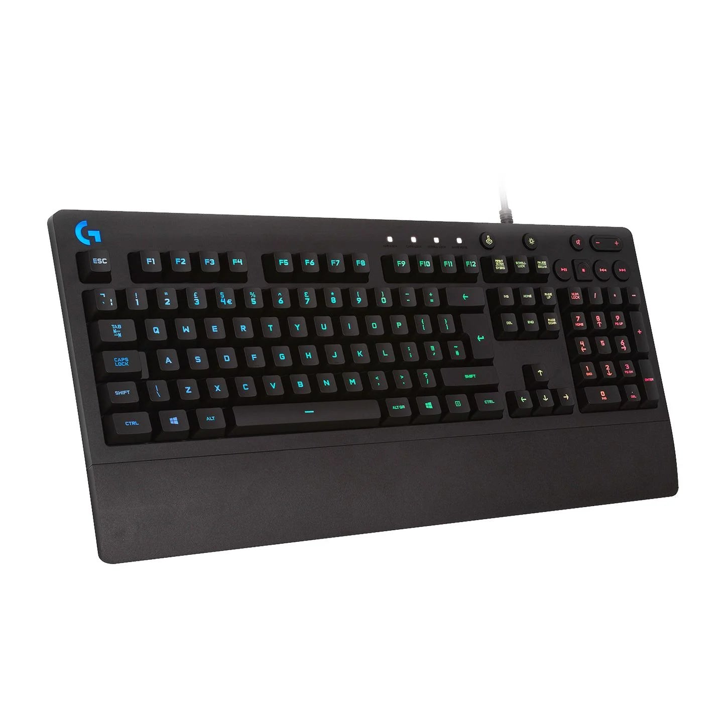Klaviatūra Logitech G213 Prodigy, EN, juoda Skirta žaidėjams. Sukurta greičiui, komfortui ir stiliui.