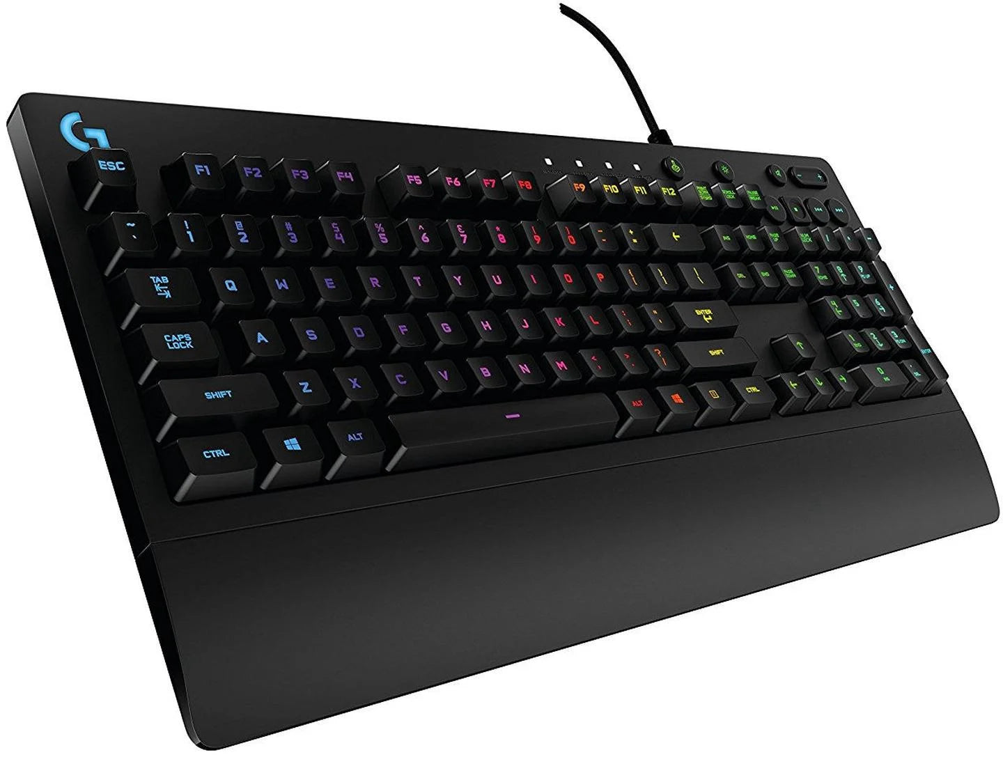 Klaviatūra Logitech G213 Prodigy, EN, juoda Skirta žaidėjams. Sukurta greičiui, komfortui ir stiliui.