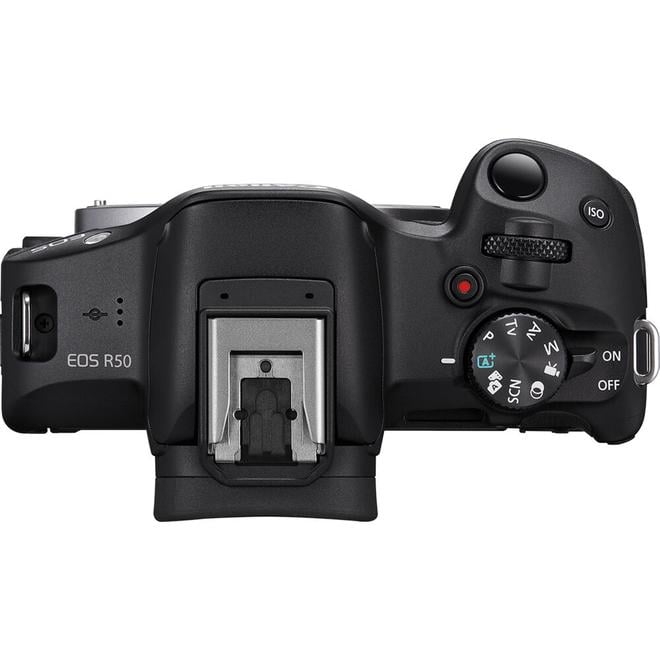 Canon EOS R50 sistēmas kamera + RF-S 18-45mm f/4.5-6.3 IS STM