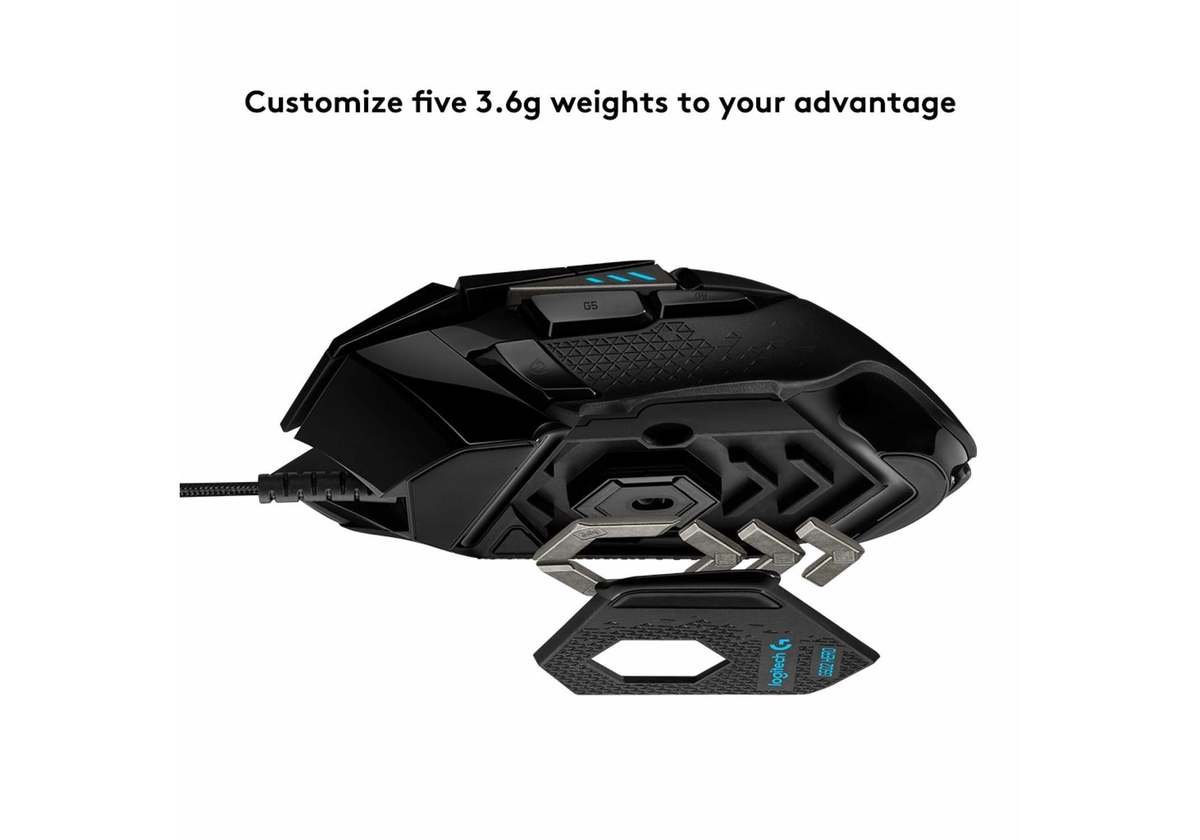 Logitech G502 Hero Žaidimų Pelė – Legendinė Tikslumo Galia 🔹 Tobula kontrolė kiekvienam žaidėjui