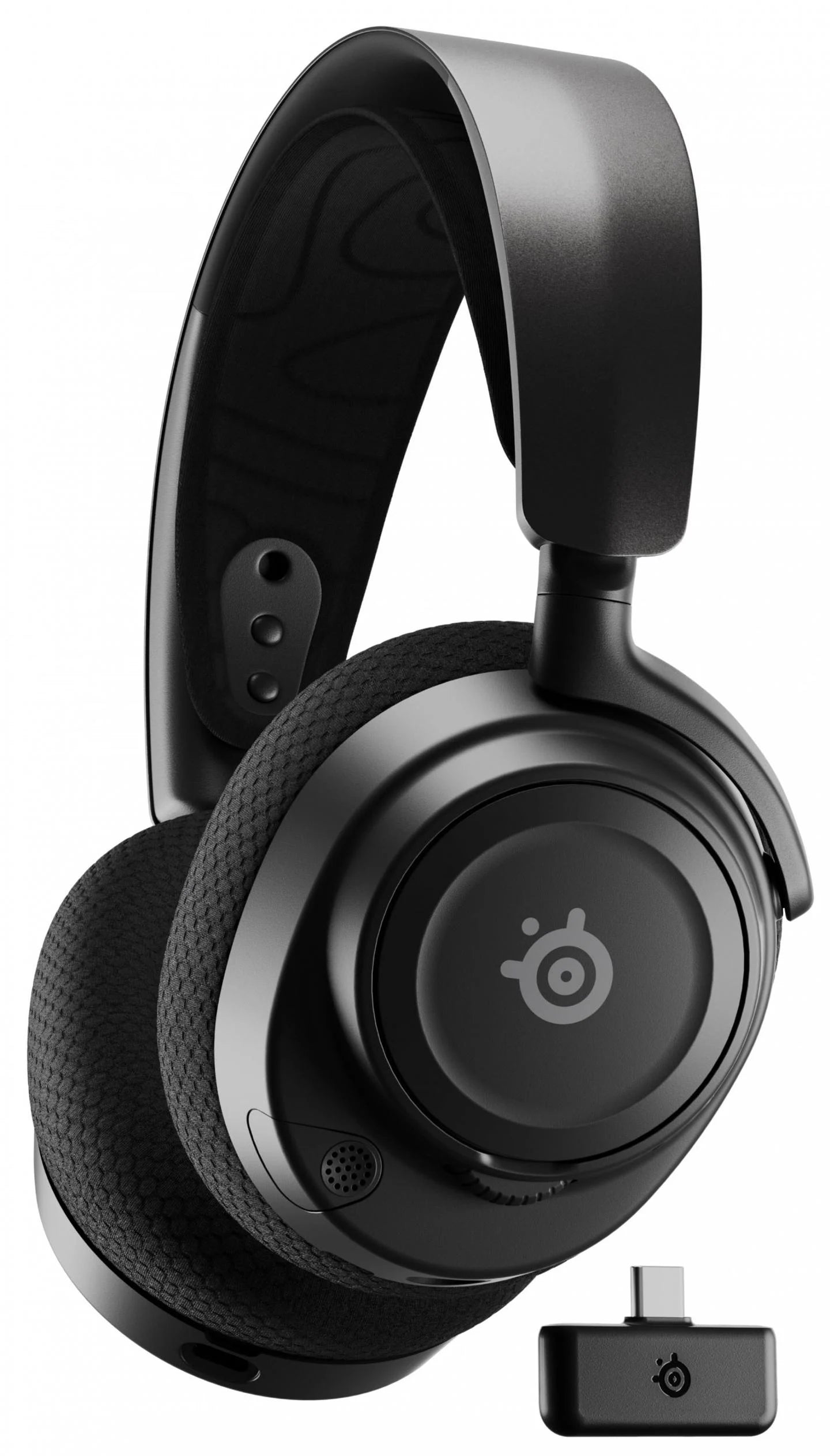 Belaidės žaidimų ausinės Steelseries Arctis Nova 7, juodos
