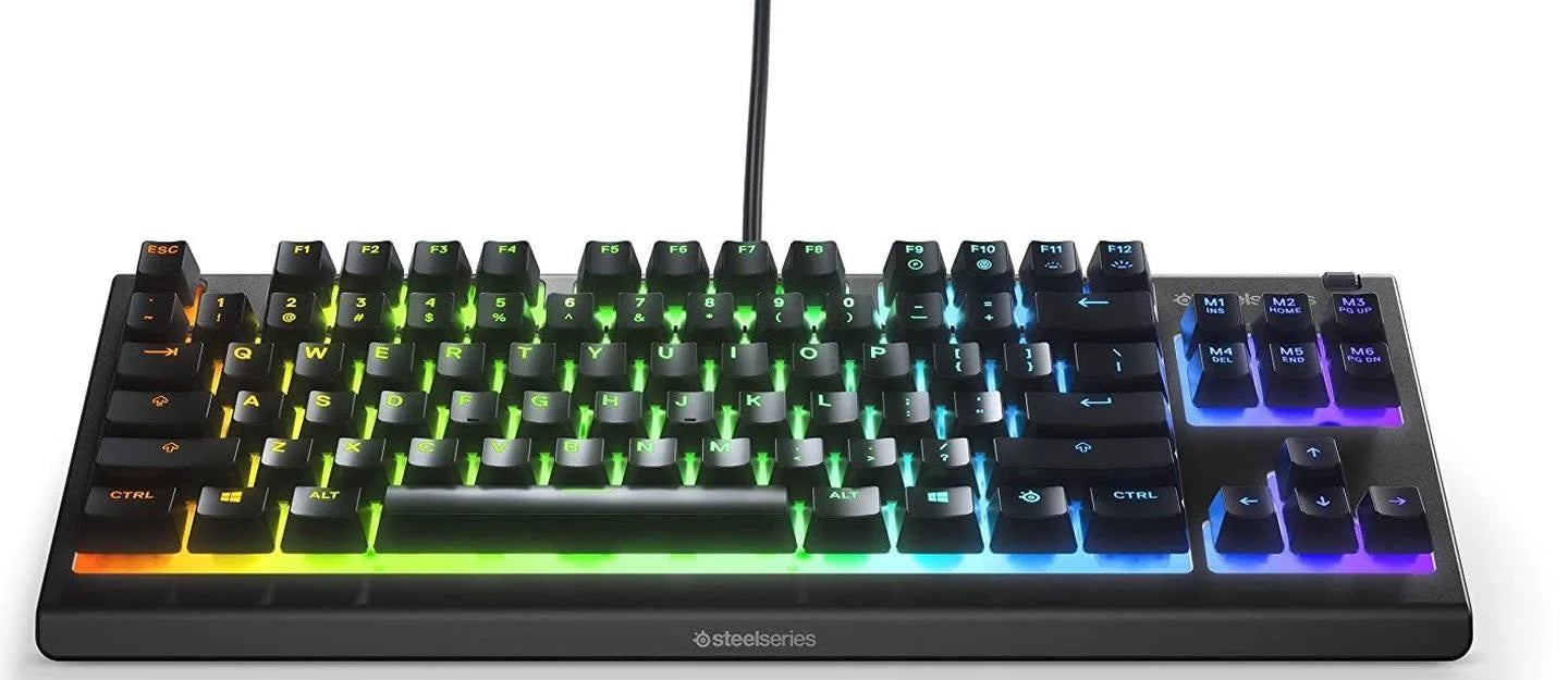 Klaviatūra SteelSeries Apex 3 TKL, EN (US), juoda