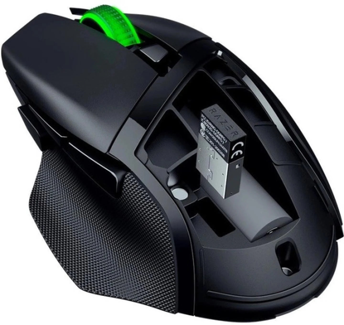 Razer Basilisk V3 X HyperSpeed – belaidė žaidimų pelė su Bluetooth, 18 000 DPI, juoda