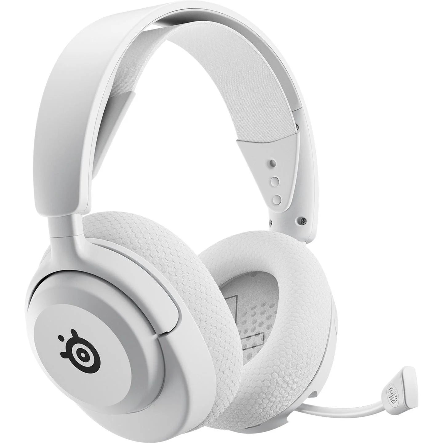 SteelSeries Arctis Nova 5 belaidės žaidimų ausinės (balta spalva)