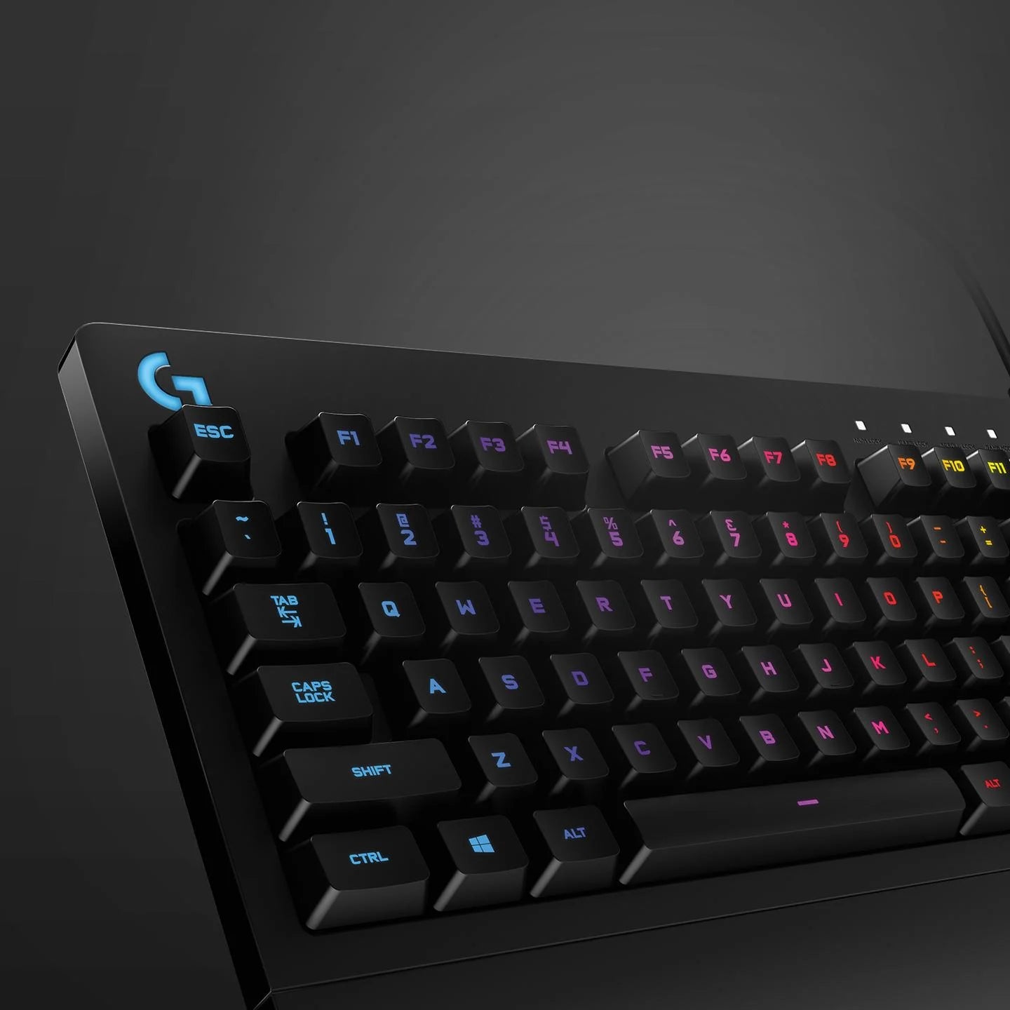 Klaviatūra Logitech G213 Prodigy, EN, juoda Skirta žaidėjams. Sukurta greičiui, komfortui ir stiliui.