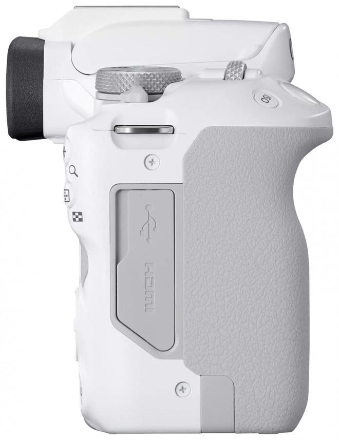 Canon EOS R50 bezspoguļkamera — 24,2 MP APS-C + RF-S 18–45 mm objektīvs