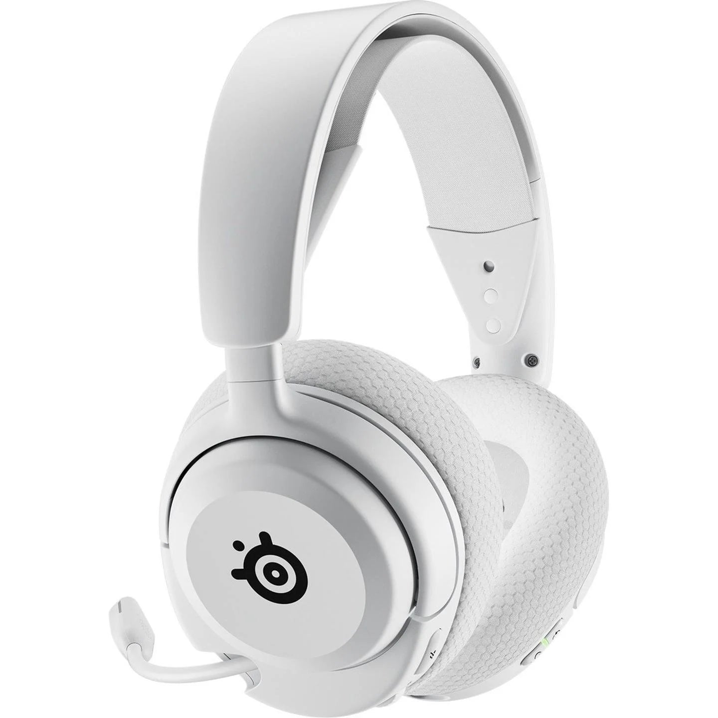 SteelSeries Arctis Nova 5 belaidės žaidimų ausinės (balta spalva)