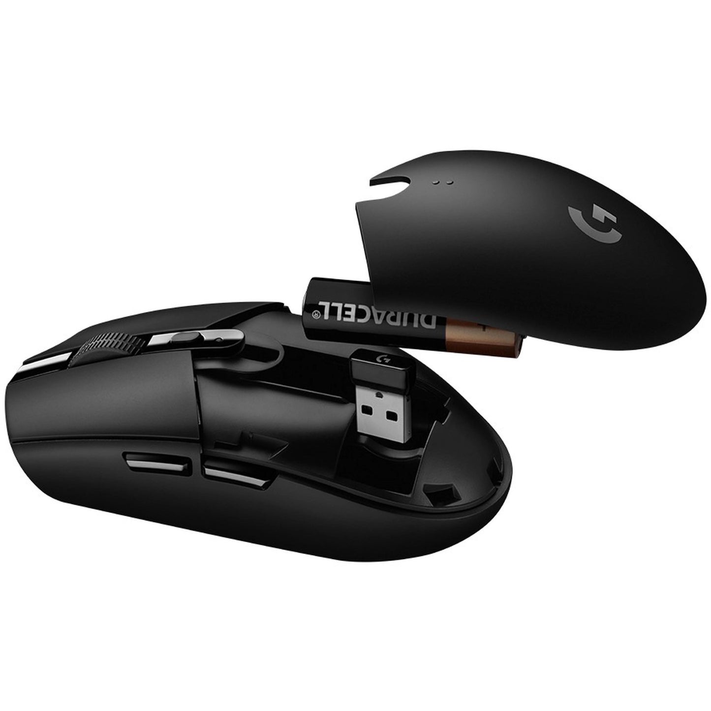 Logitech G305 Recoil bezvadu spēļu pele, melna