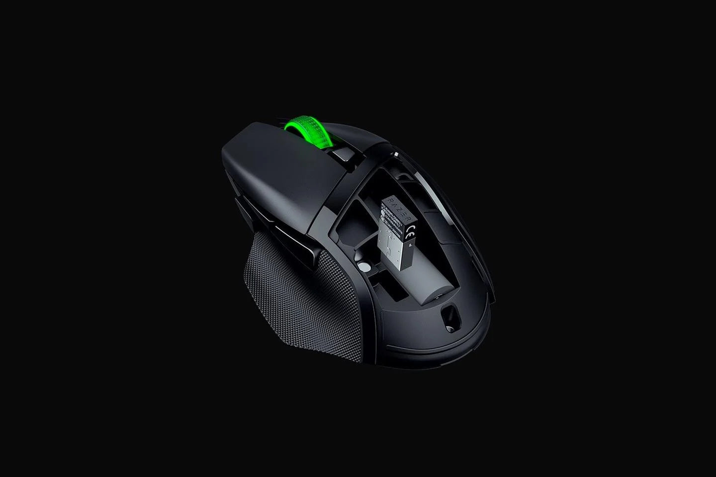 Razer Basilisk V3 X HyperSpeed – belaidė žaidimų pelė su Bluetooth, 18 000 DPI, juoda