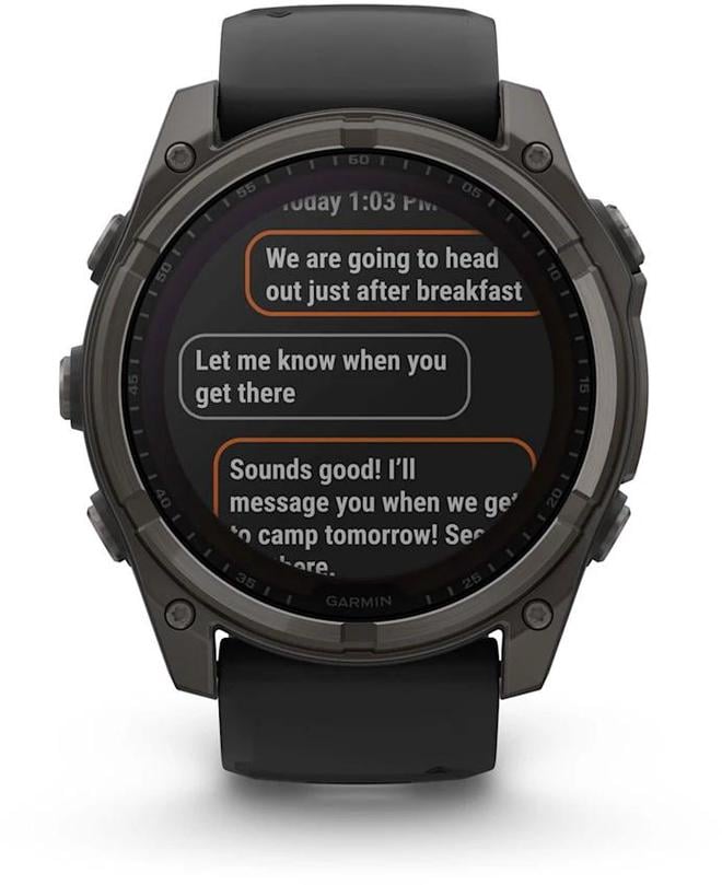 Garmin Fenix 8 51mm Solar Sapphire - Juodas