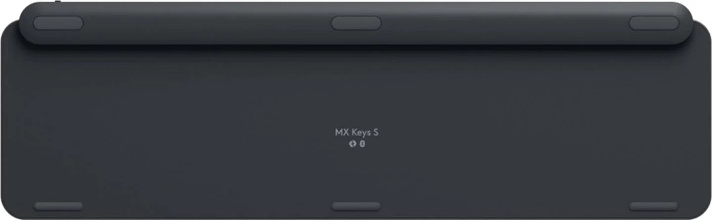 Klaviatūra Logitech MX Keys S, Anglų (INT), grafito, belaidė