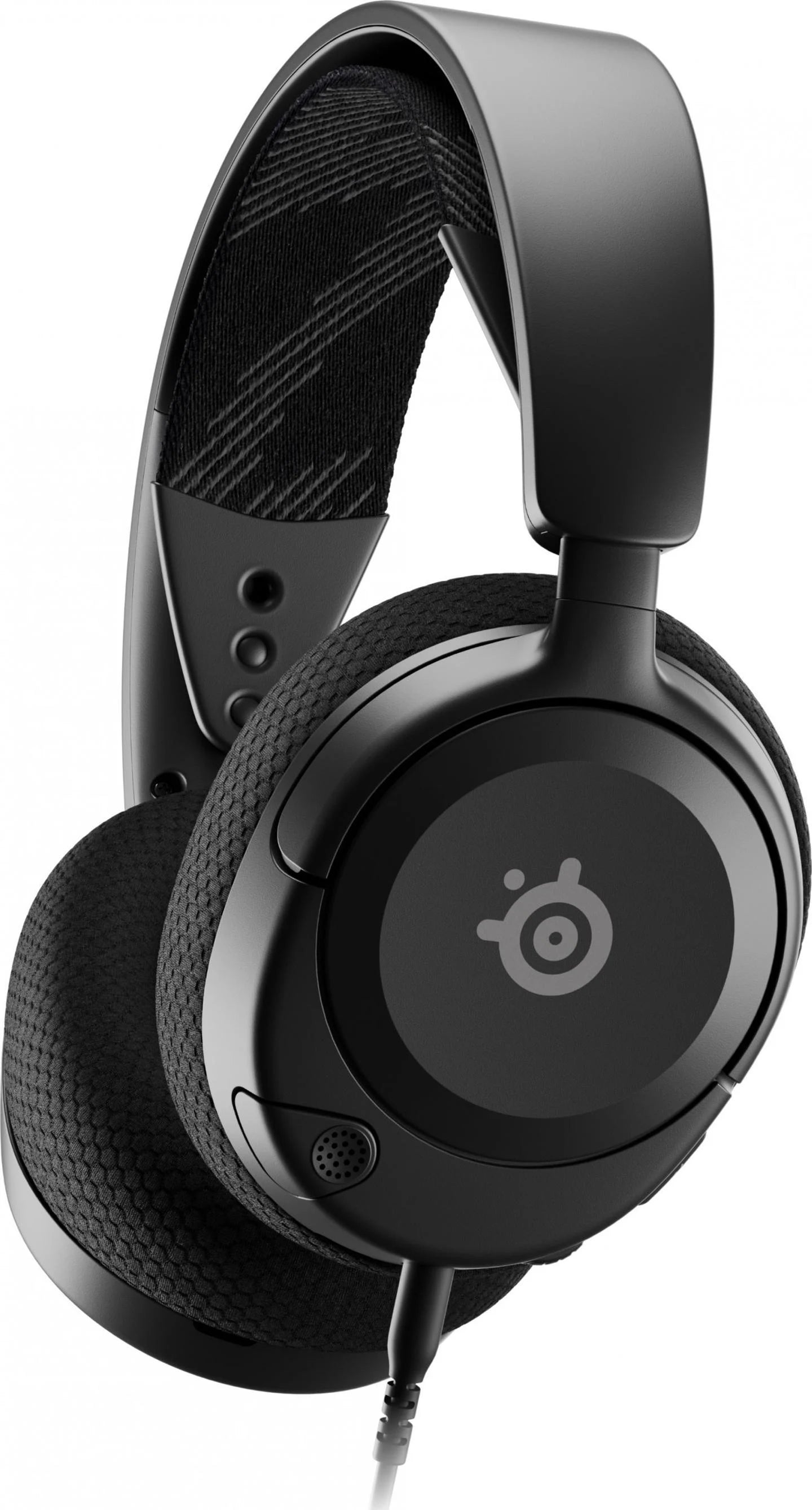 SteelSeries Arctis Nova 1 spēļu austiņas - vadu spēļu austiņas, melnas