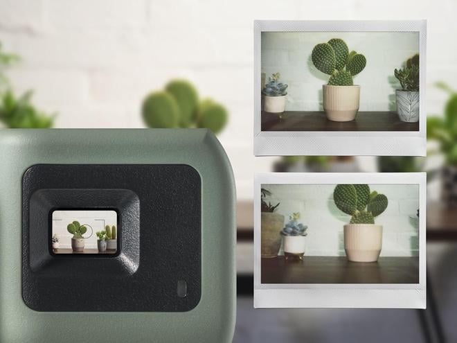 Tūlītējās drukas kamera Fujifilm Instax Wide 400 zaļa