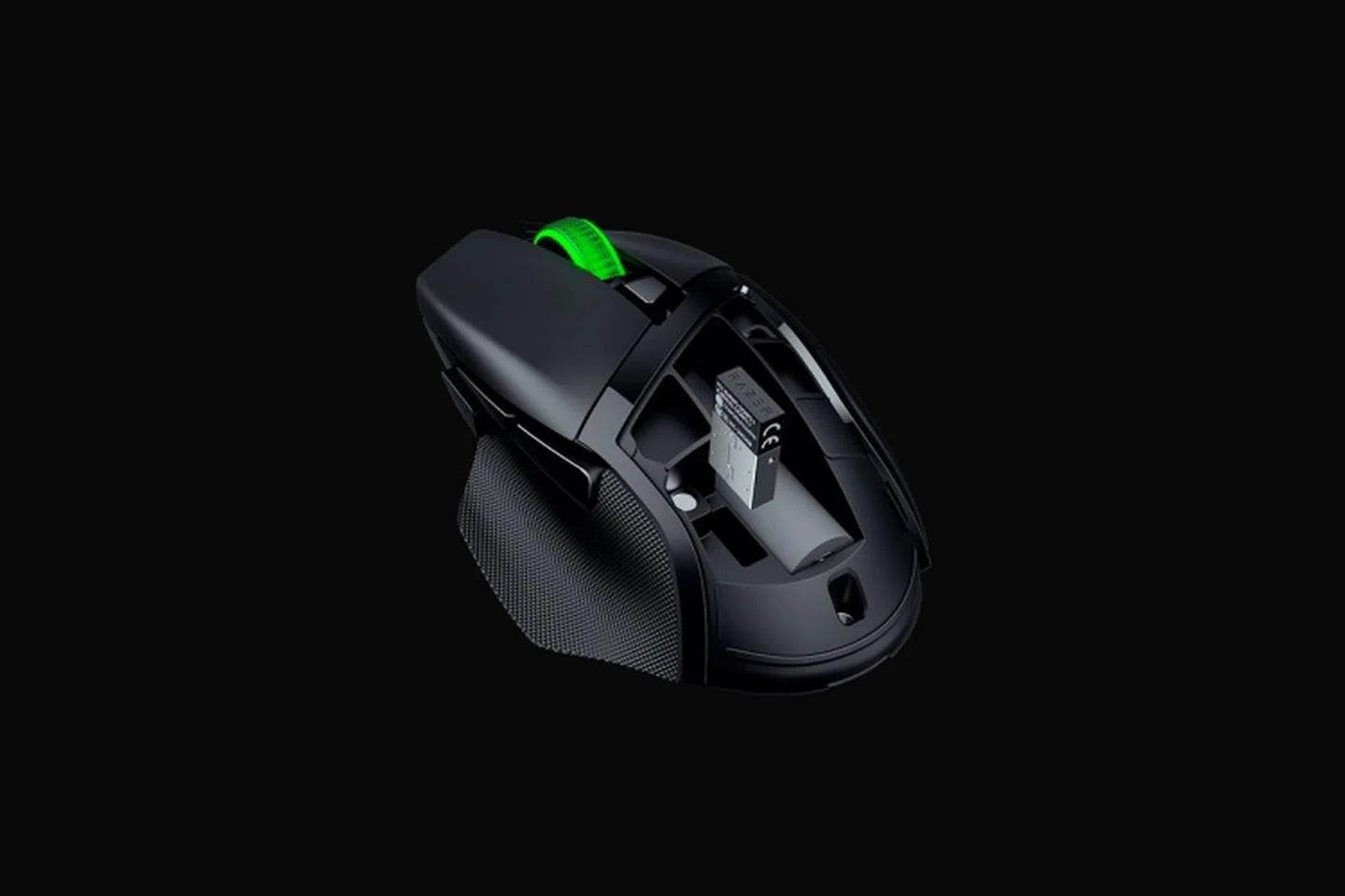 Razer Basilisk V3 X HyperSpeed – belaidė žaidimų pelė su Bluetooth, 18 000 DPI, juoda
