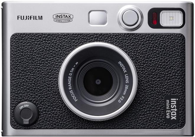 Fujifilm Instax Mini Evo hibrīdkamera - brūns LCD ekrāns 100 efekti