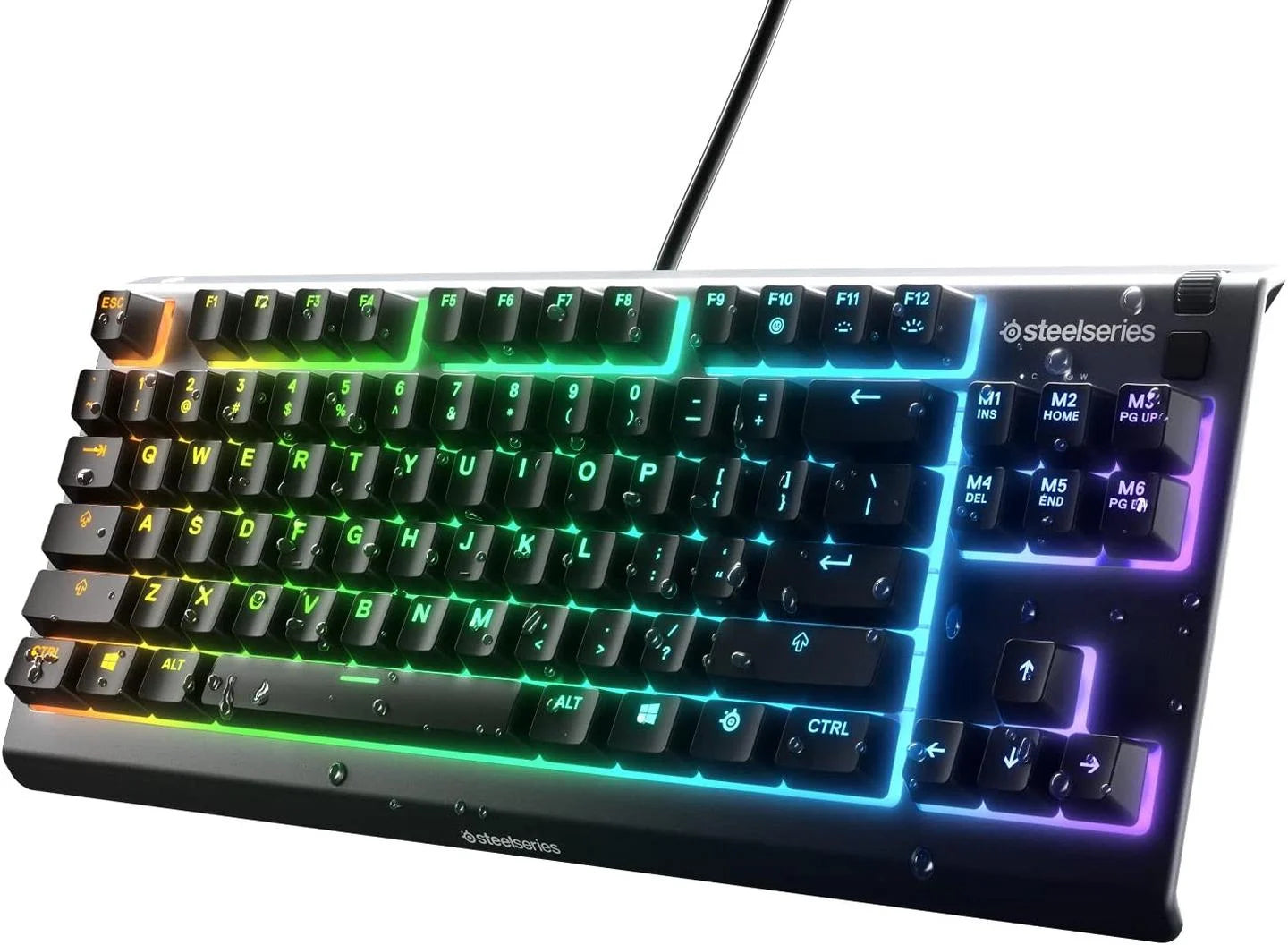 Klaviatūra SteelSeries Apex 3 TKL, EN (US), juoda