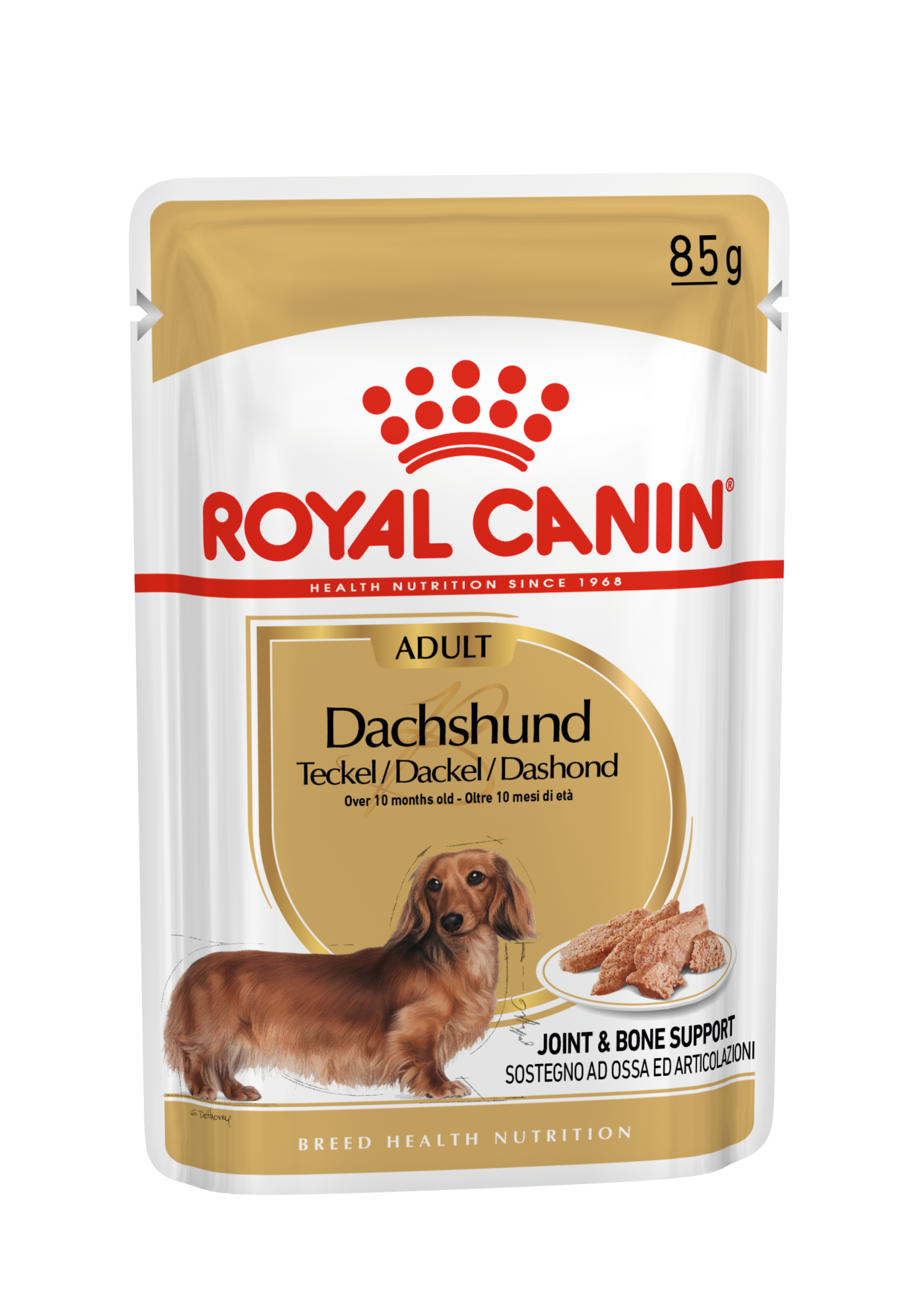 Royal Canin Dachshund Loaf - Specialus šlapias maistas suaugusiems šunims 12x85g