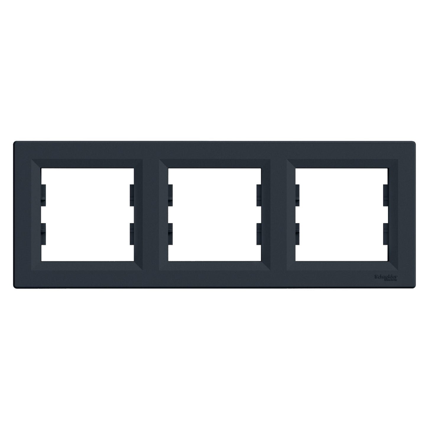 EPH5800371 Horizontal 3-gang frame, anthracite