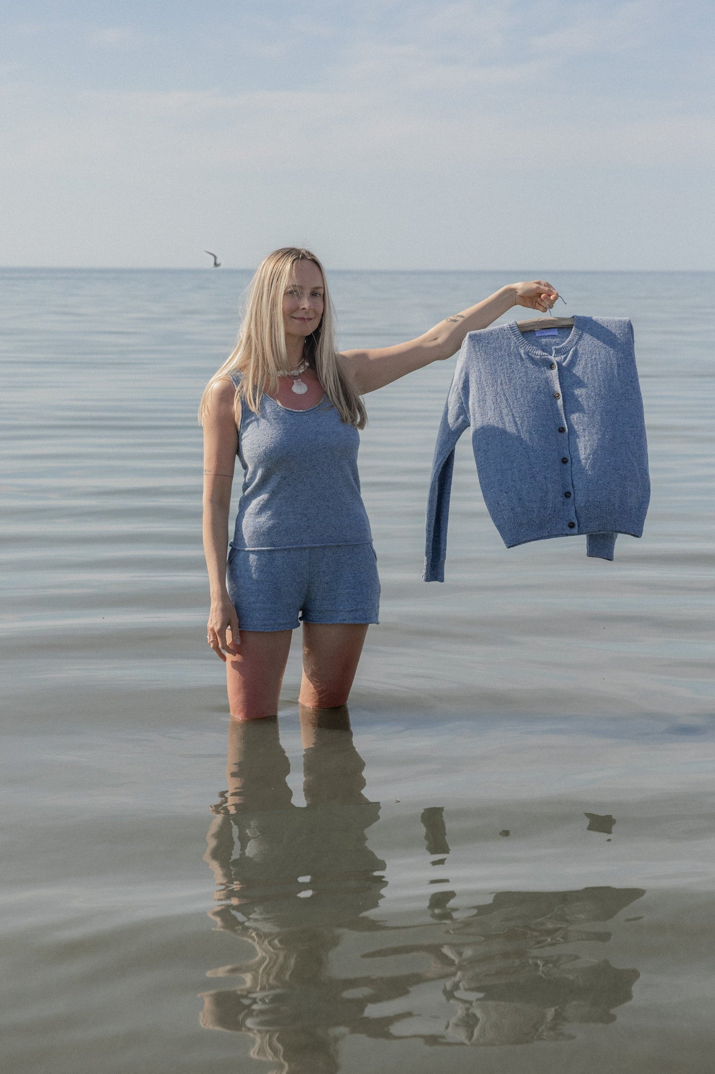 Sabbia Tanktop Hellblau
