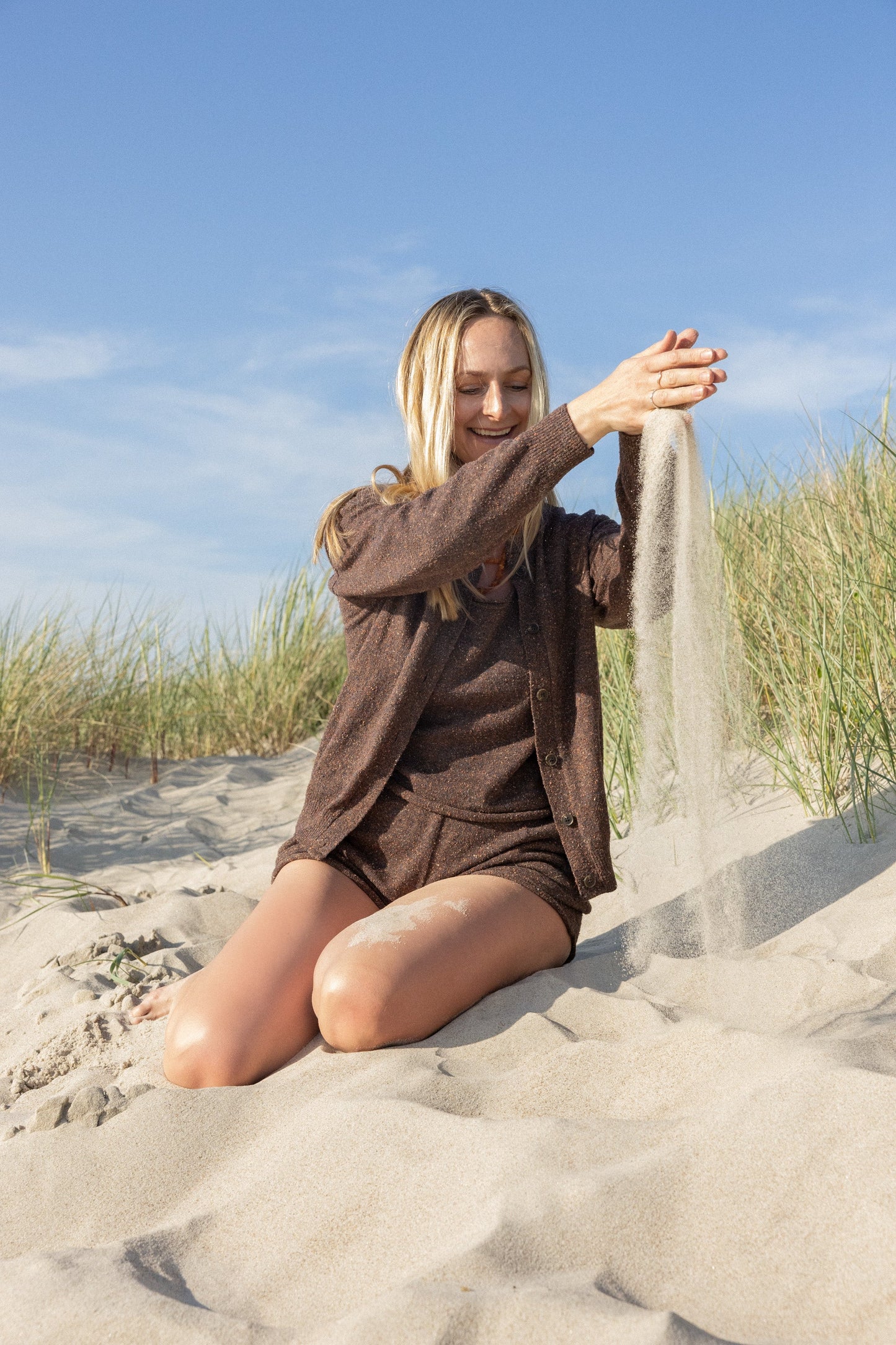 Sabbia Cardigan Schokolade