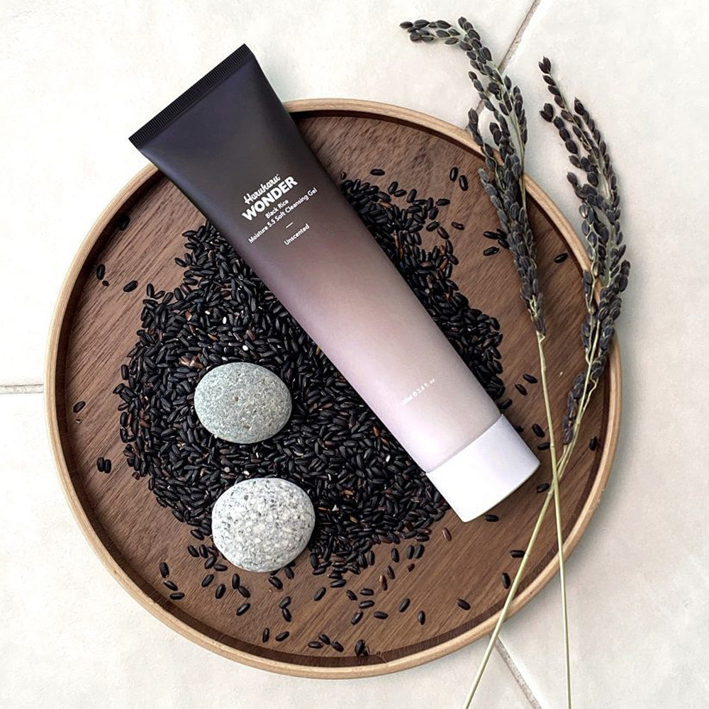 Haruharu Wonder Black Rice Moisture 5.5 Cleansing Gel - Švelnus Gelinis Prausiklis 100mSoft l