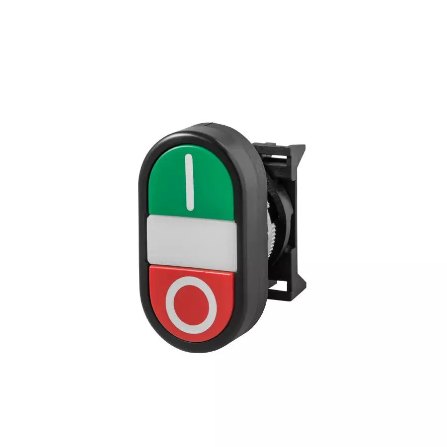 PPDLR Giovenzana Dual push button red-green flush lighted "io"