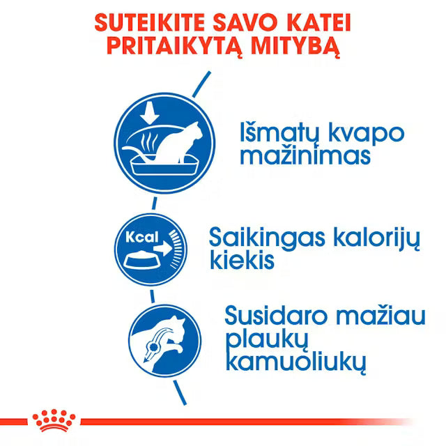 Royal Canin Feline Health Nutrition Indoor 27 4kg - Sausas maistas viduje gyvenančioms katėms