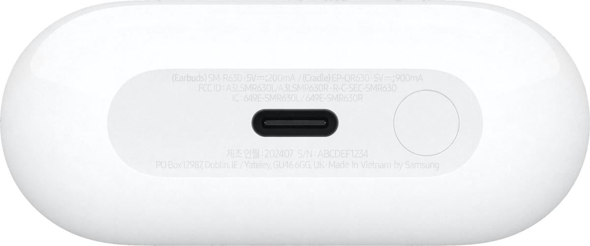 Belaidės ausinės Samsung Galaxy Buds3 Pro, baltos