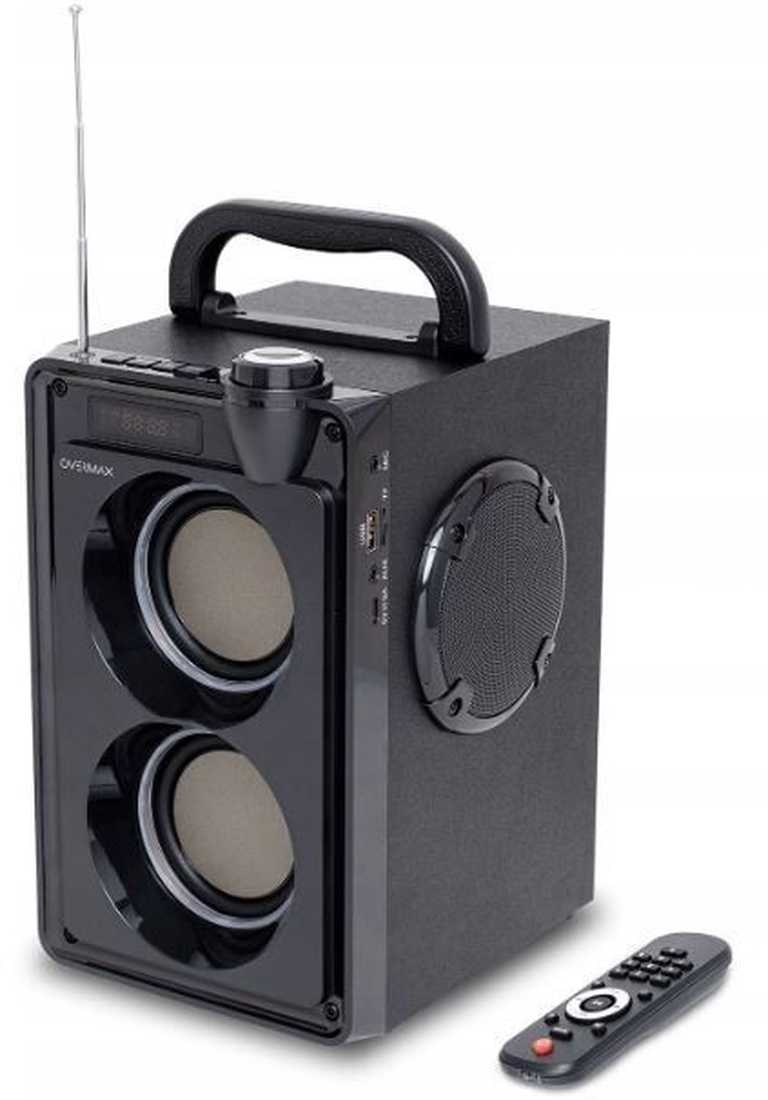 Overmax SoundBeat 5.0 | Nešiojama belaidė kolonėlė su LED, 20 W, 8h