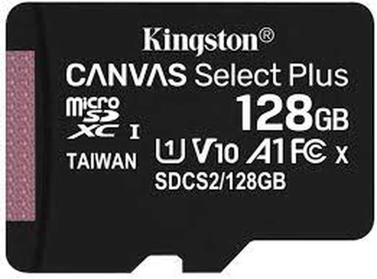 💾 Kingston Canvas Select Plus 256GB MicroSD - 100MB/s | A1 klase | Android optimizēta | Ar SD adapteri