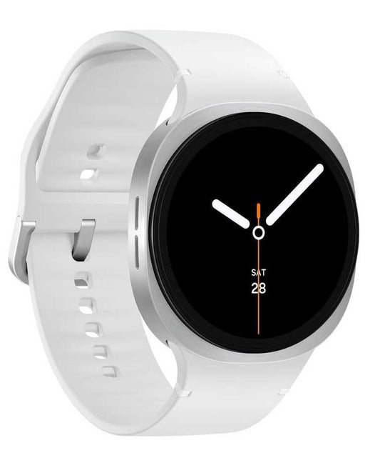 Samsung Galaxy Watch 8 BT 44mm sidabro - Wireless įkrovimas, 480x480