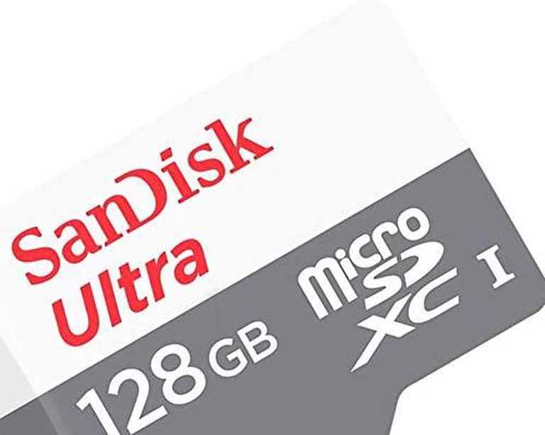 💾 SanDisk Ultra MicroSD 128GB - 100MB/s | UHS-I 10. klase | Pamata risinājums | Ar SD adapteri