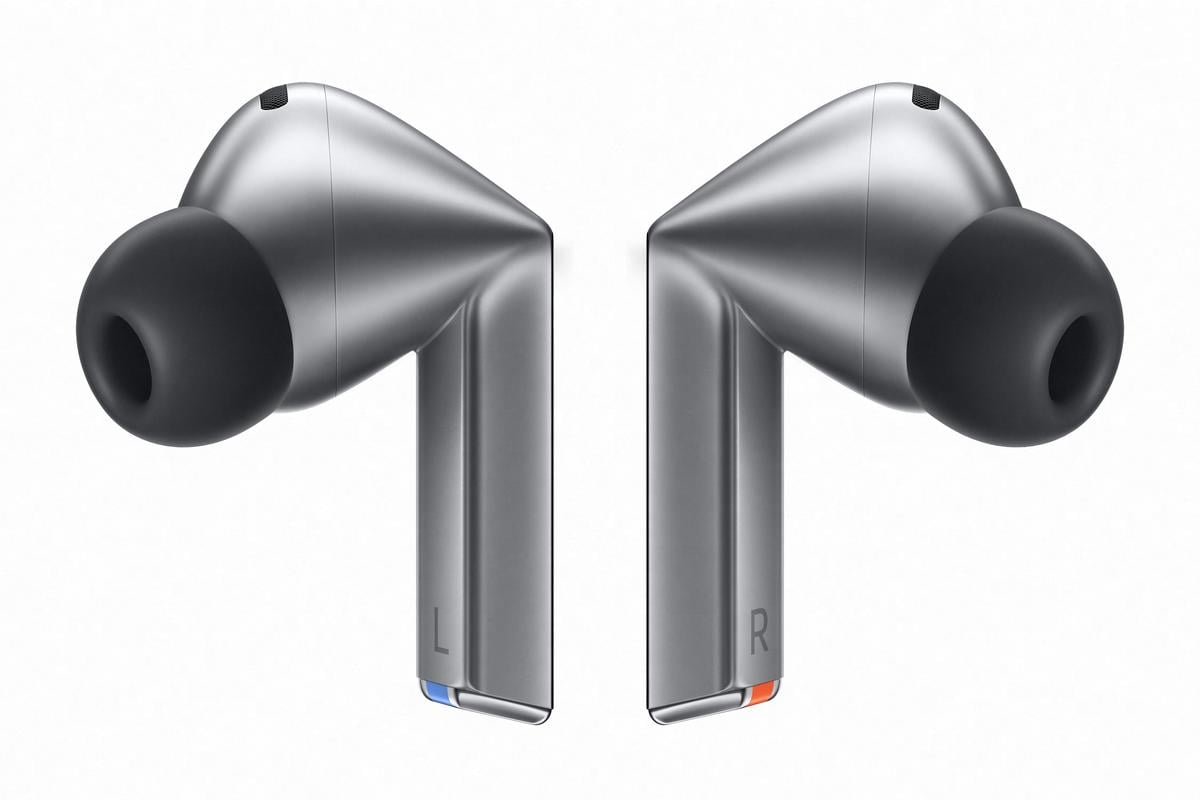 Belaidės ausinės Samsung Galaxy Buds3 Pro SM-R630NZAAEUE, sidabriniai