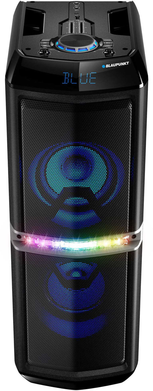 Blaupunkt Party Speaker PS05.2DB | 800 W galia, karaokė, LED šviesos, Bluetooth