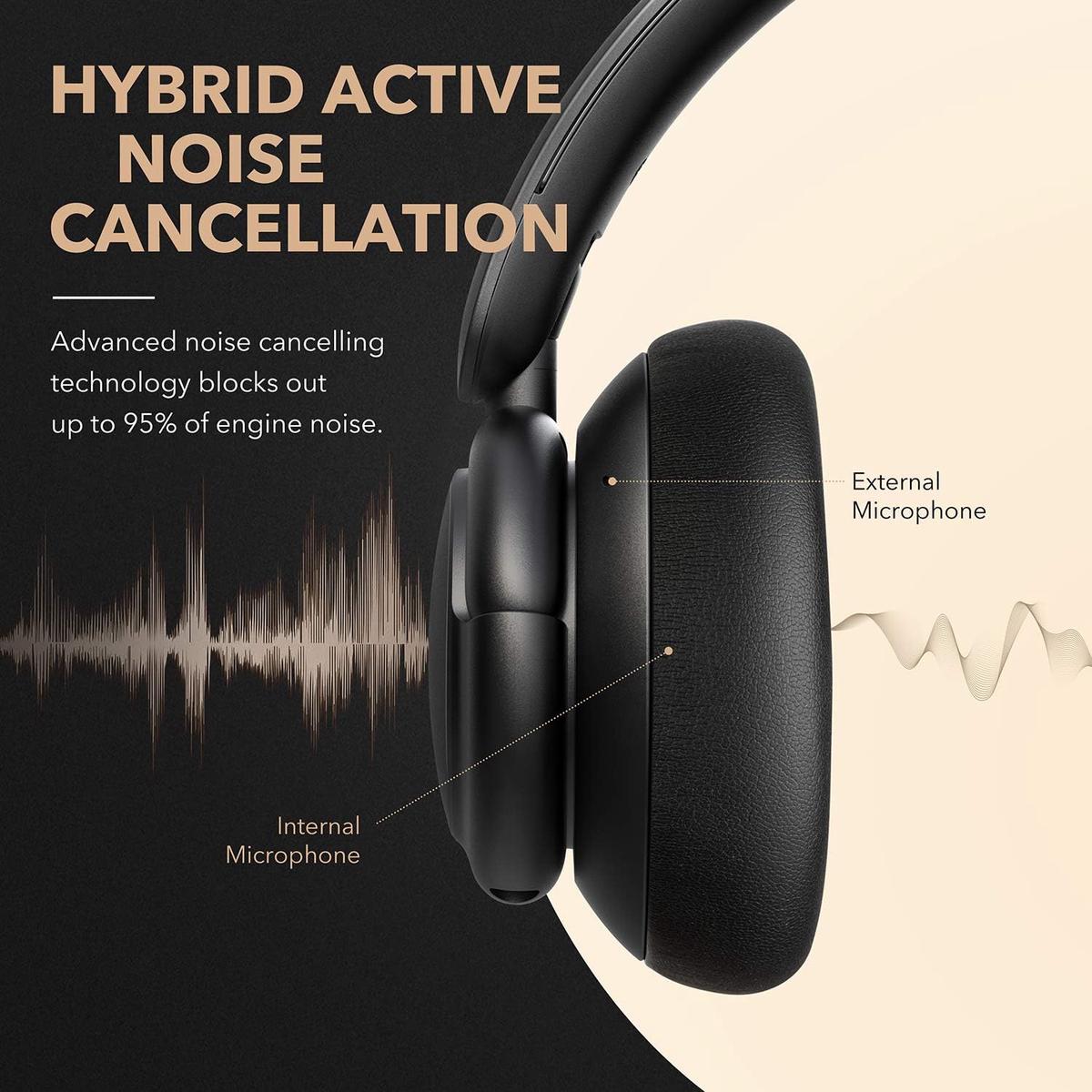 Belaidės ausinės Soundcore Life Q30 (juoda)