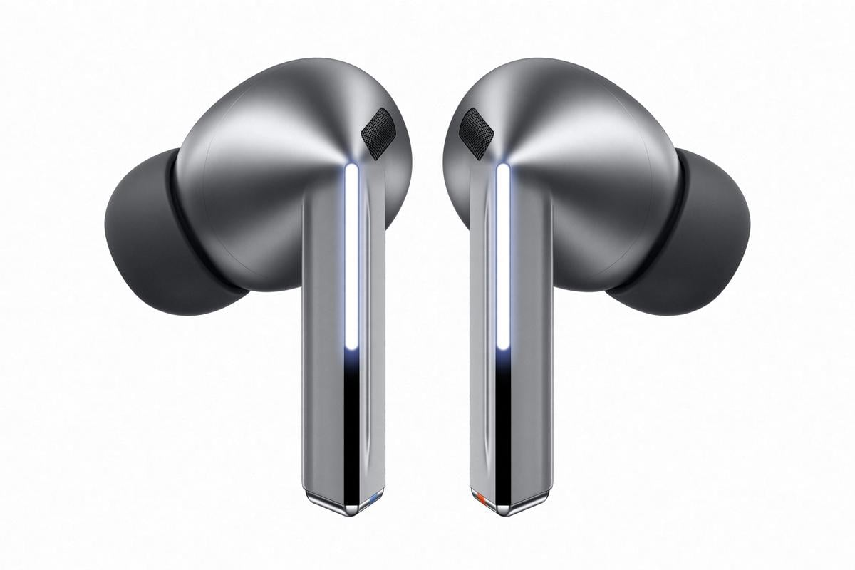 Belaidės ausinės Samsung Galaxy Buds3 Pro SM-R630NZAAEUE, sidabriniai