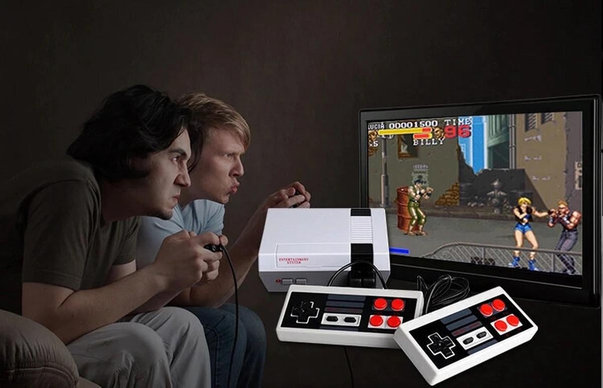 🎮 Retro 620 žaidimų konsolė – 620 klasikinių žaidimų vienoje