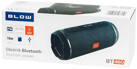 Blow BT460 | Belaidė kolonėlė su FM radiju, USB ir Bluetooth, 20 W