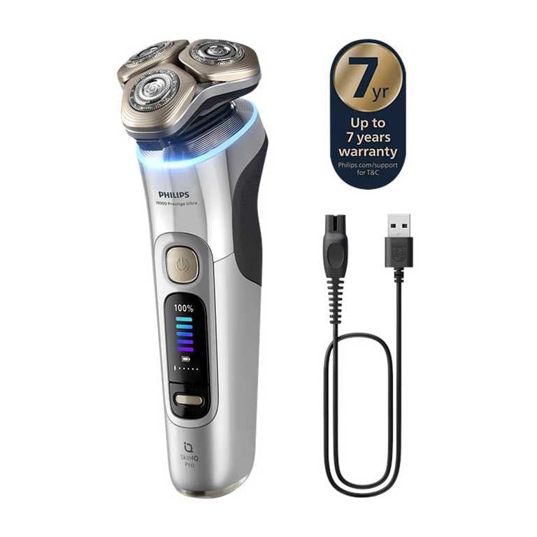 Philips i9000 Prestige Ultra XP9404/46 - Rotacinė Barzdaskutė su SkinIQ Pro
