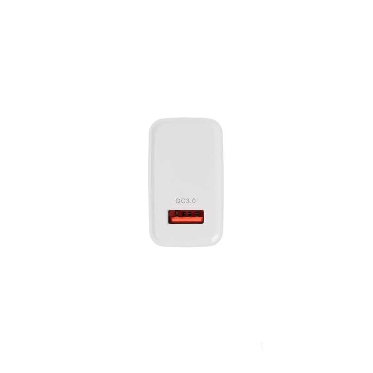⚡ Standarta GT-RJ334 tālruņa lādētājs 18W balts - USB | Klasisks risinājums | Uzticams