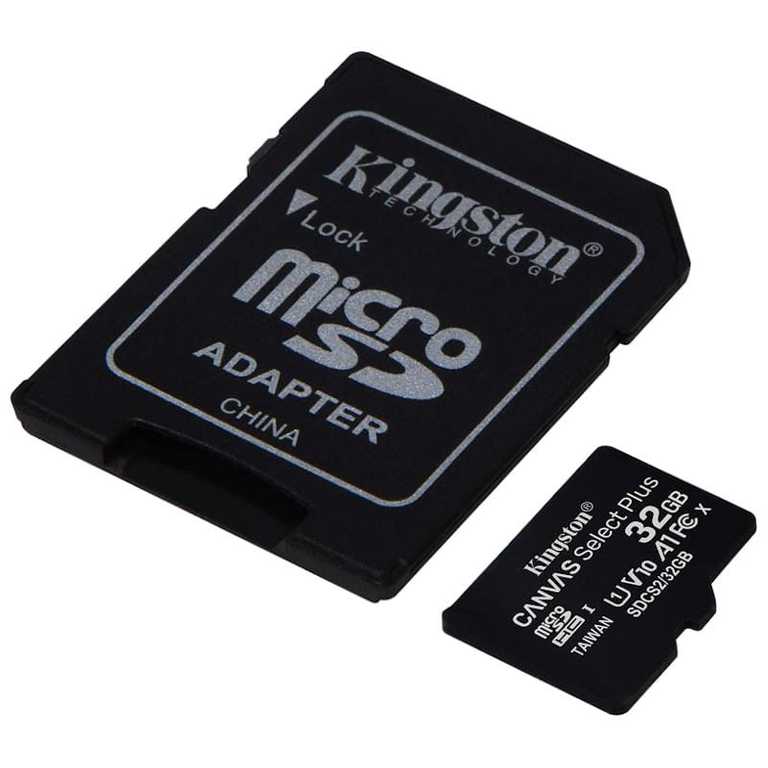 💾 Kingston Canvas Select Plus 256GB MicroSD - 100MB/s | A1 klase | Android optimizēta | Ar SD adapteri