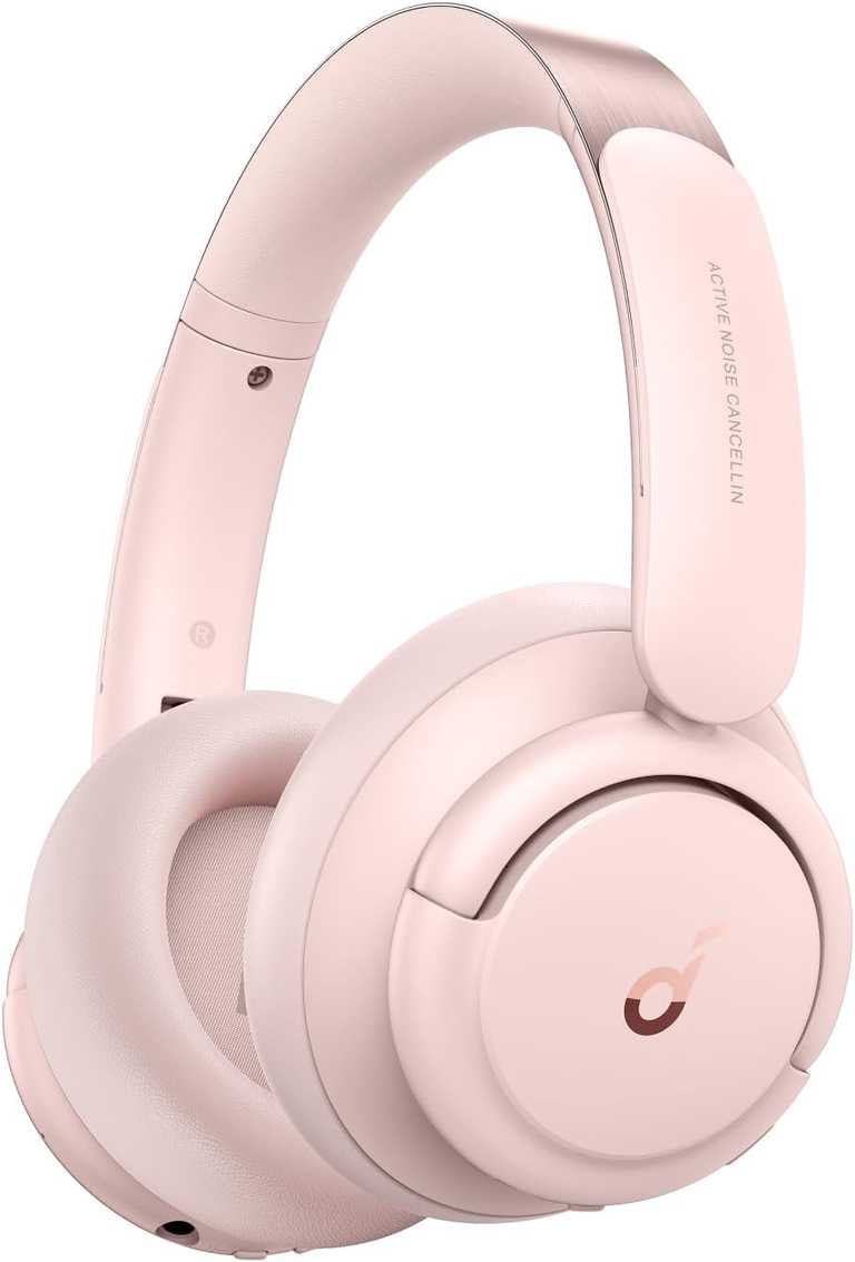 Belaidės ausinės Soundcore Life Q30, rožinė)