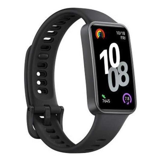 Huawei Band 10 juoda išmanioji apyrankė - 14d baterija, 1.47" AMOLED, 10g