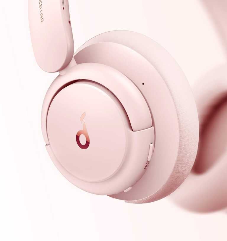 Belaidės ausinės Soundcore Life Q30, rožinė)